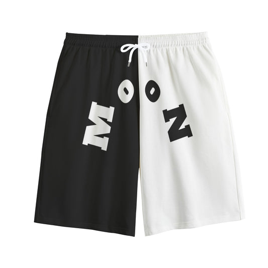 Black & White Moon Shorts